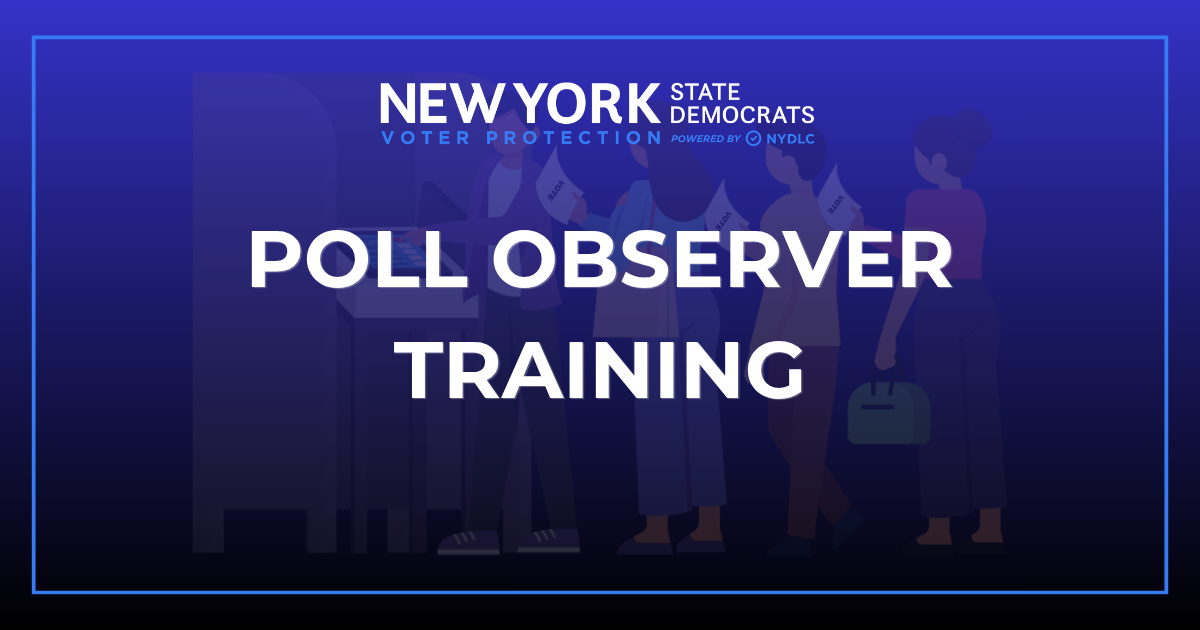 Poll Observer Training image