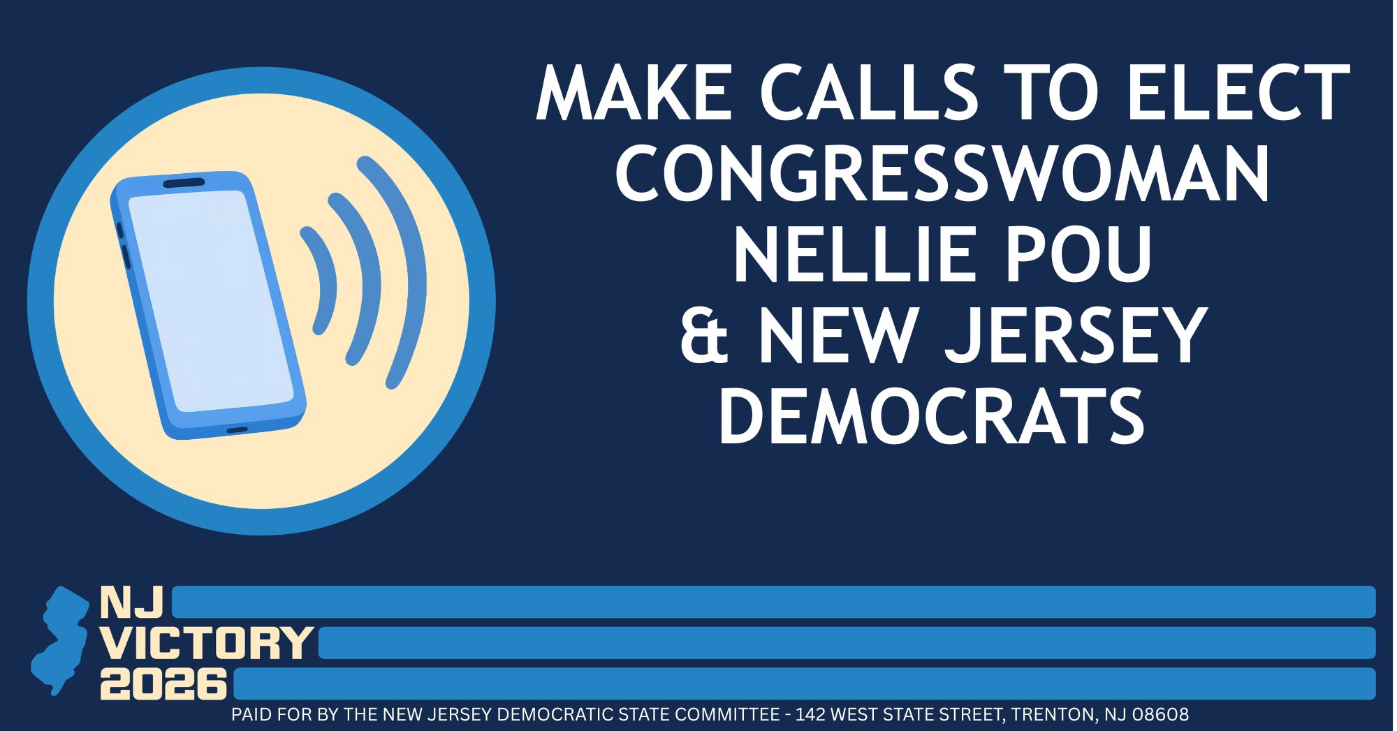 Phone Bank for Nellie Pou for U.S. Congress! image
