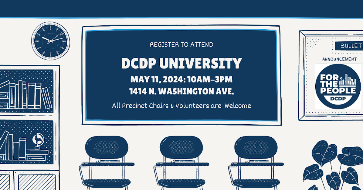 DCDP University · Dallas County Democratic Party