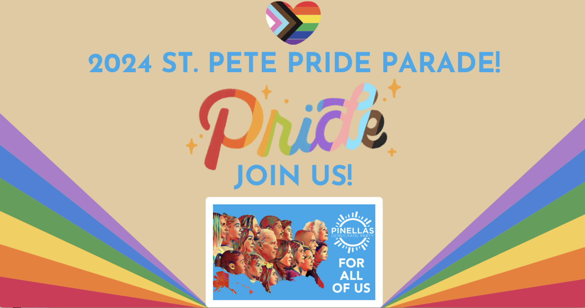 2024 St. Petersburg PRIDE Parade · Pinellas County Democrats