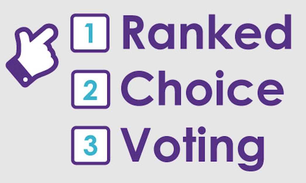 King choice vote. Ranked choice voting. Ranked choice System.