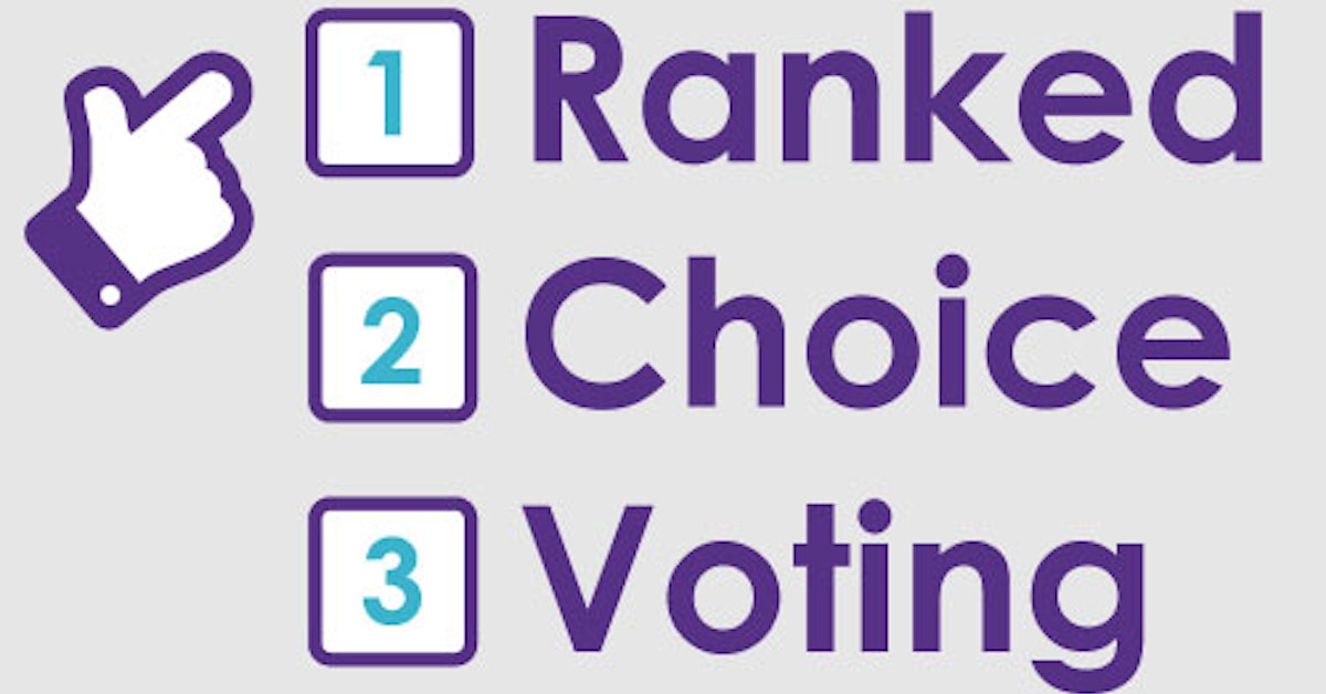 King choice vote. Ranked choice voting. Ranked choice System.