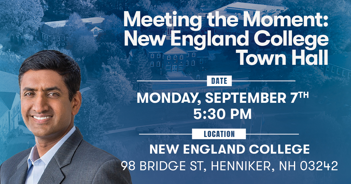 Meeting the Moment: New England College Town Hall image