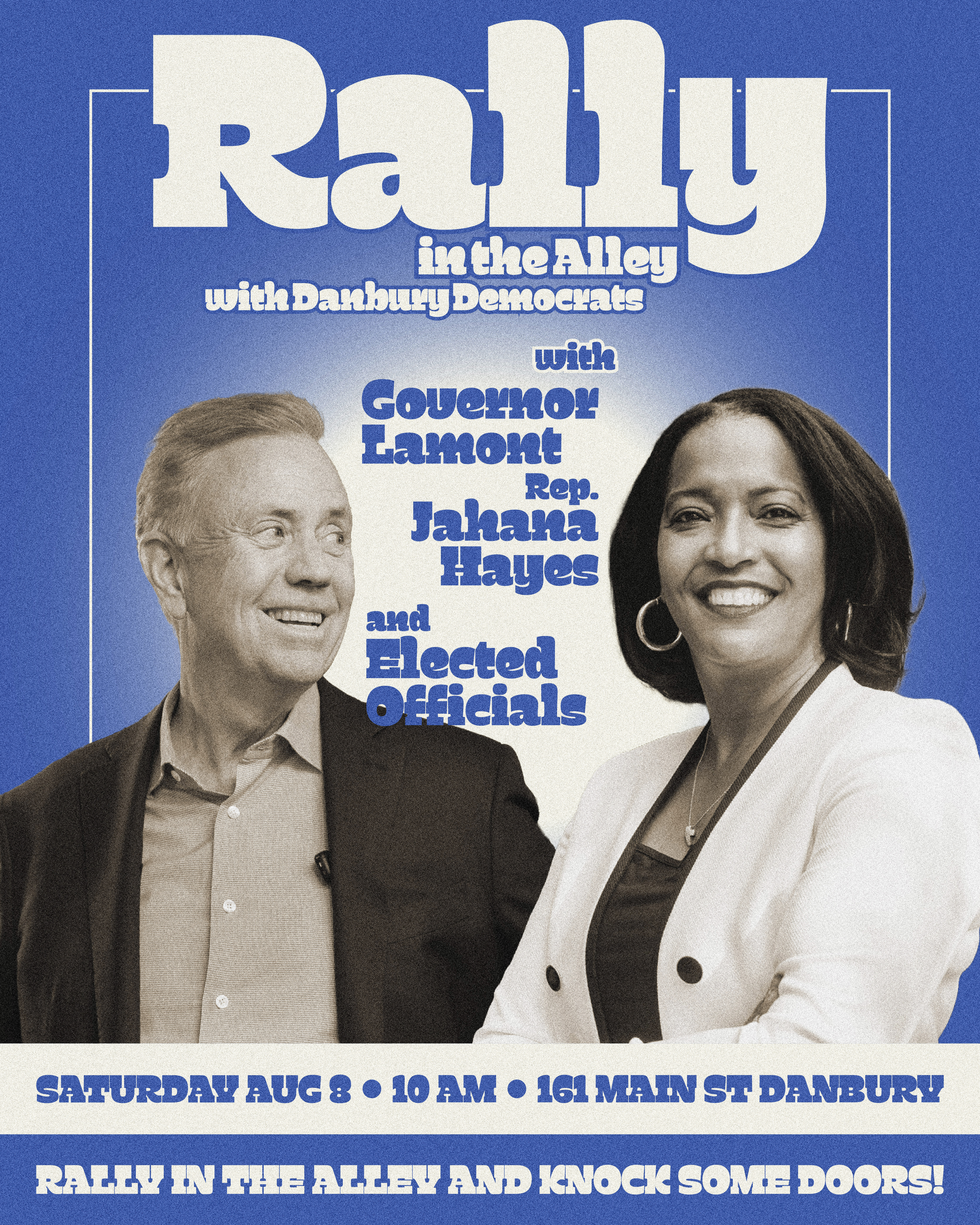 Join Gov. Ned Lamont & Congresswoman Jahana Hayes for CT Canvass Kick-off - Danbury! image