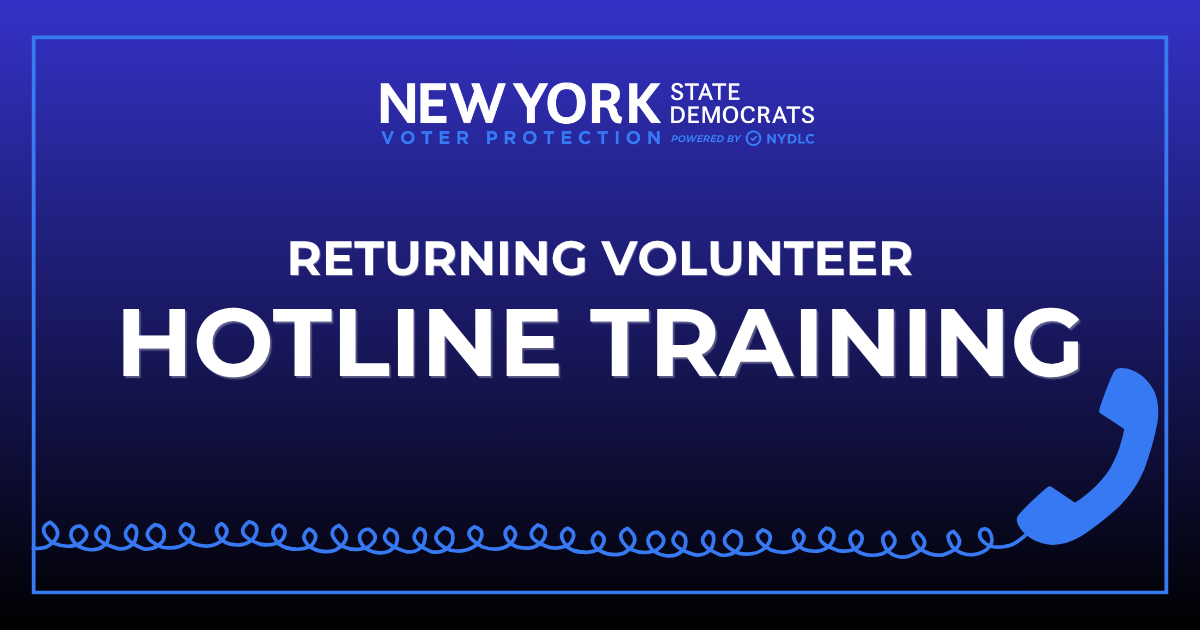Hotline Refresher (Returning Hotline Operators ONLY) image