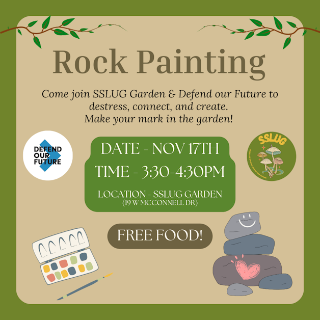 SSLUG Garden Student Rock Painting · Mobilize