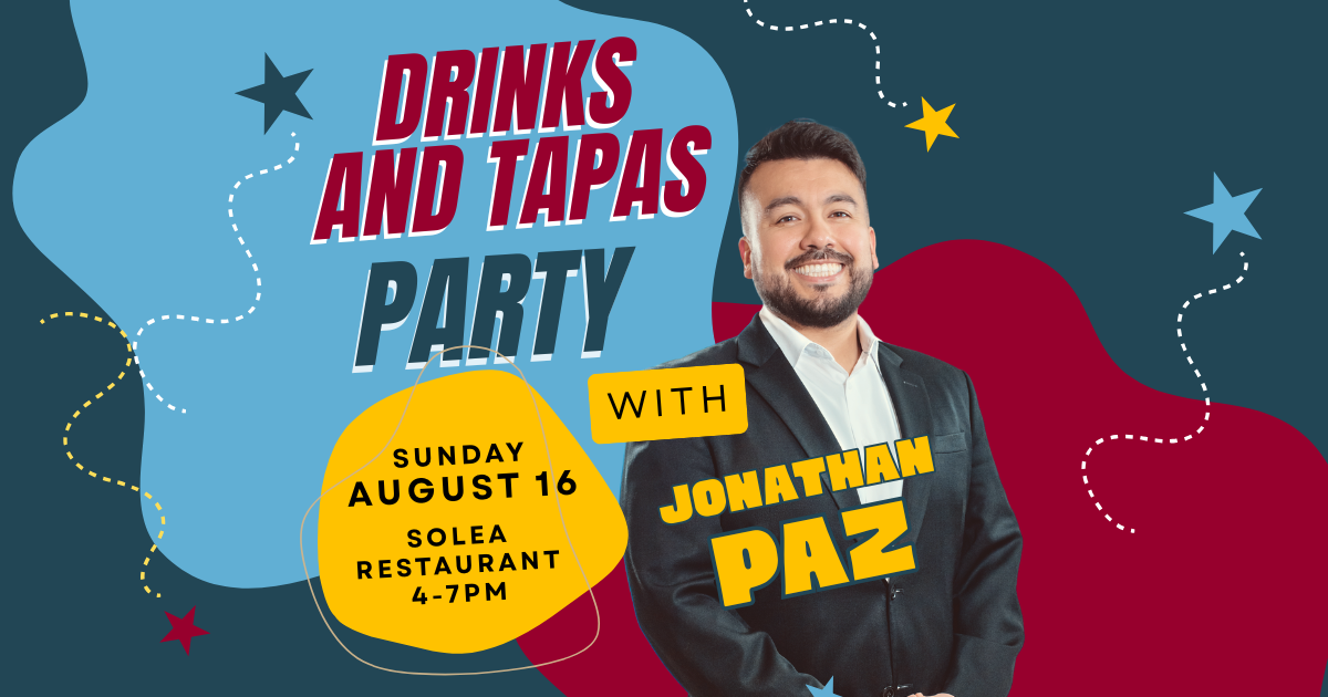 Tapas and Drinks with Jonathan Paz image