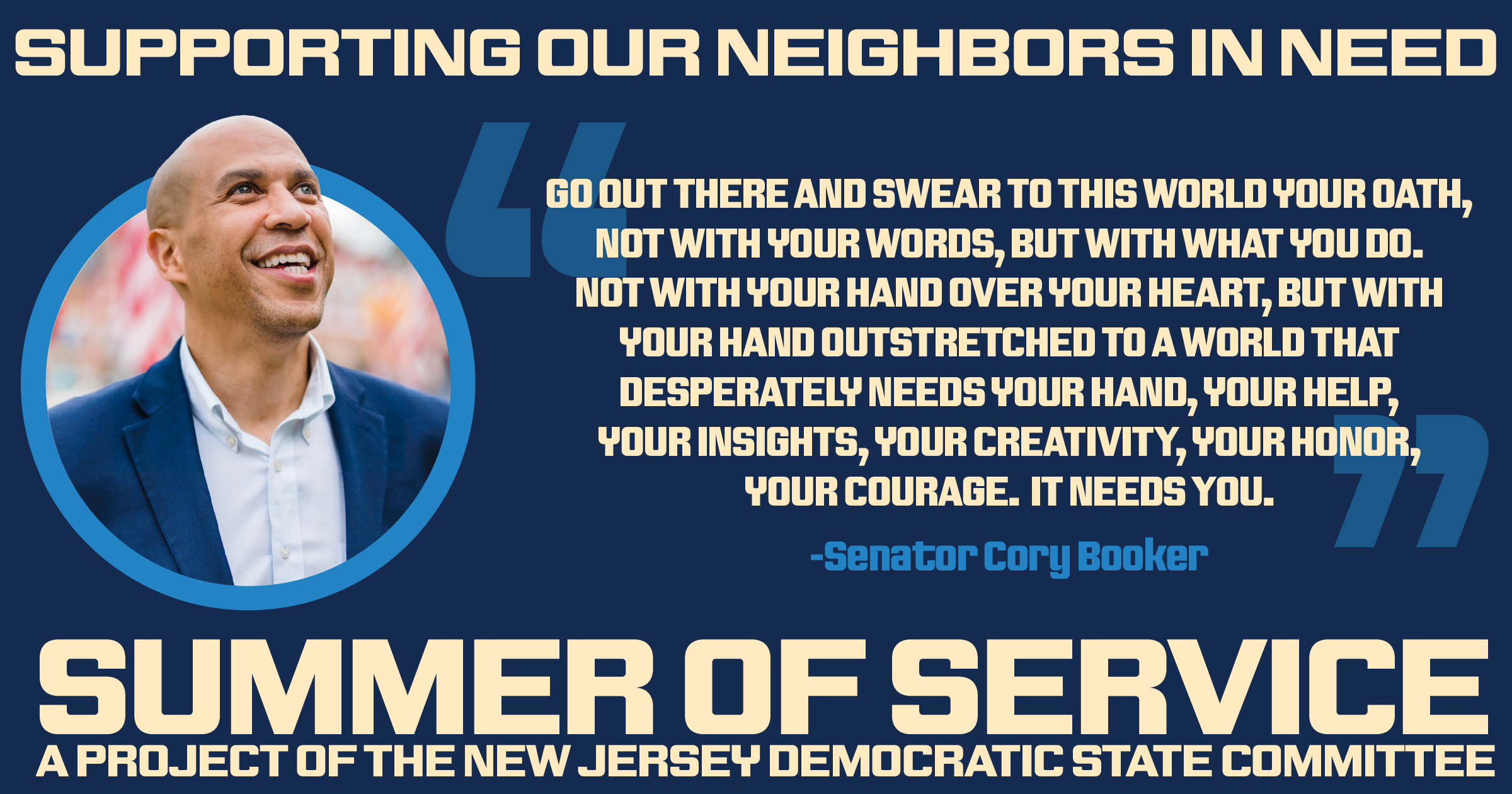 Pitch in! Get Involved with NJ Dems' 2026 Summer of Service! image