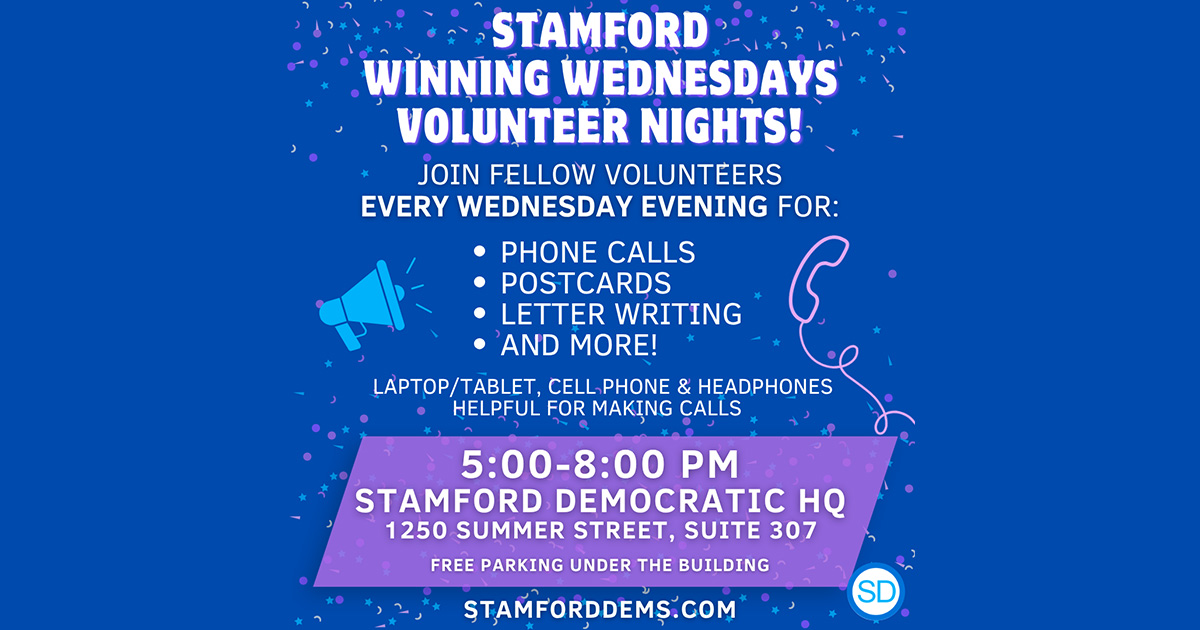 Stamford: Winning Wednesdays! image