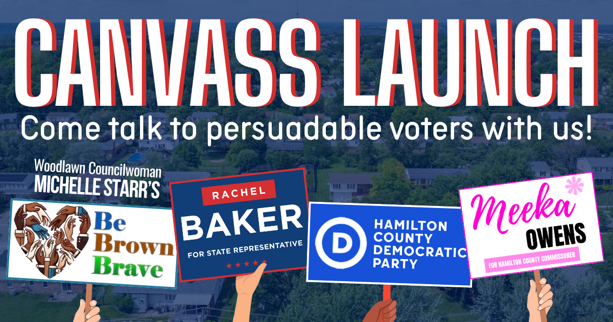 Woodlawn & Lincoln Heights Canvass Launch!