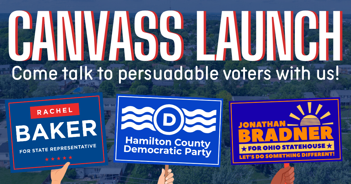 Rep. Rachel Baker & Jonathan Bradner Canvass Launch!