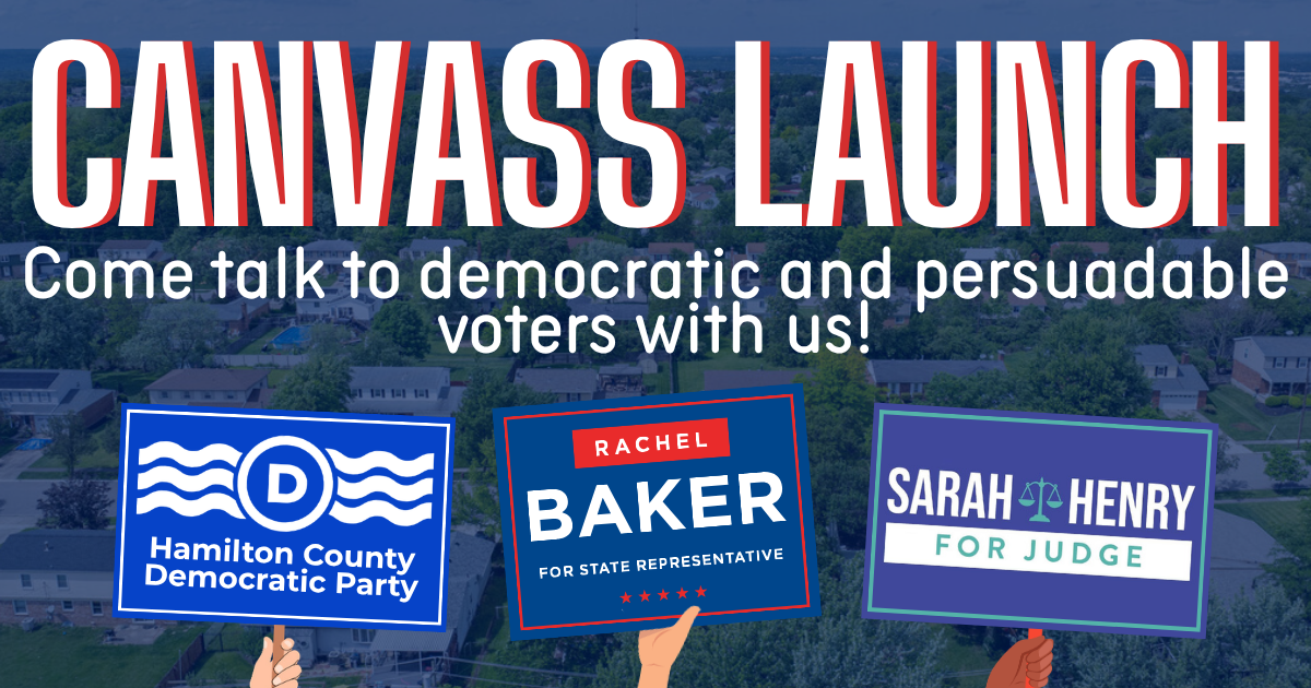 Rep. Rachel Baker & Judicial Candidates Canvass Launch!