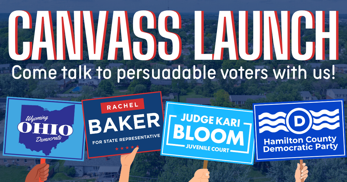 Rep. Rachel Baker, Judge Kari Bloom, & Wyoming Dems Canvass Launch!