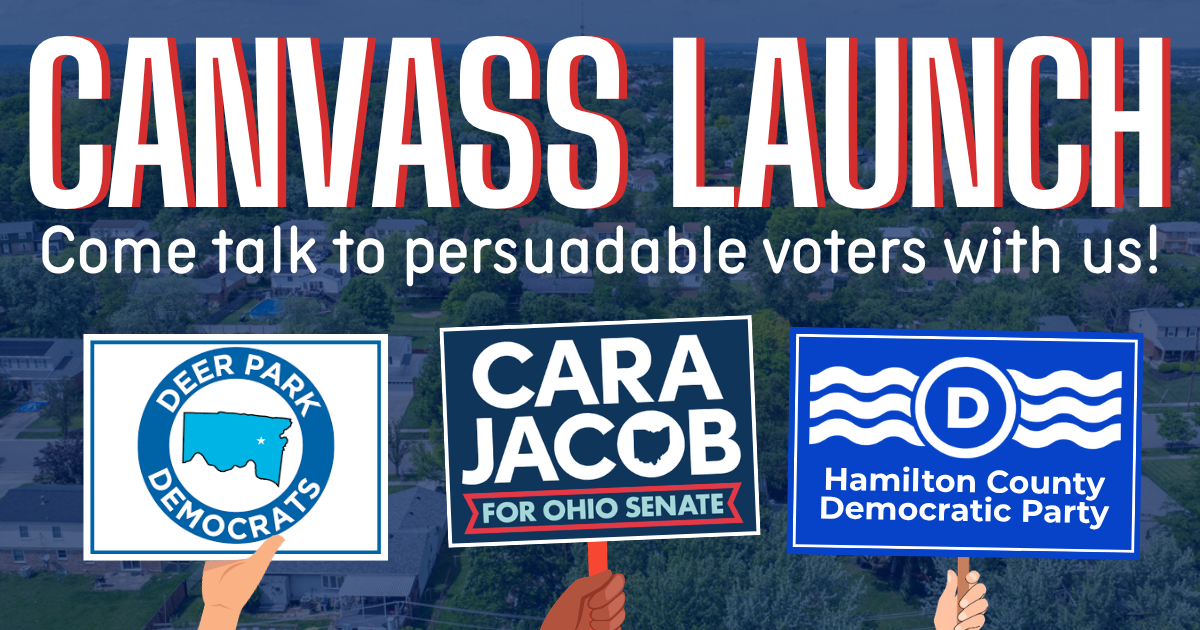 Deer Park Dems Canvass with Cara Jacob for State Senate