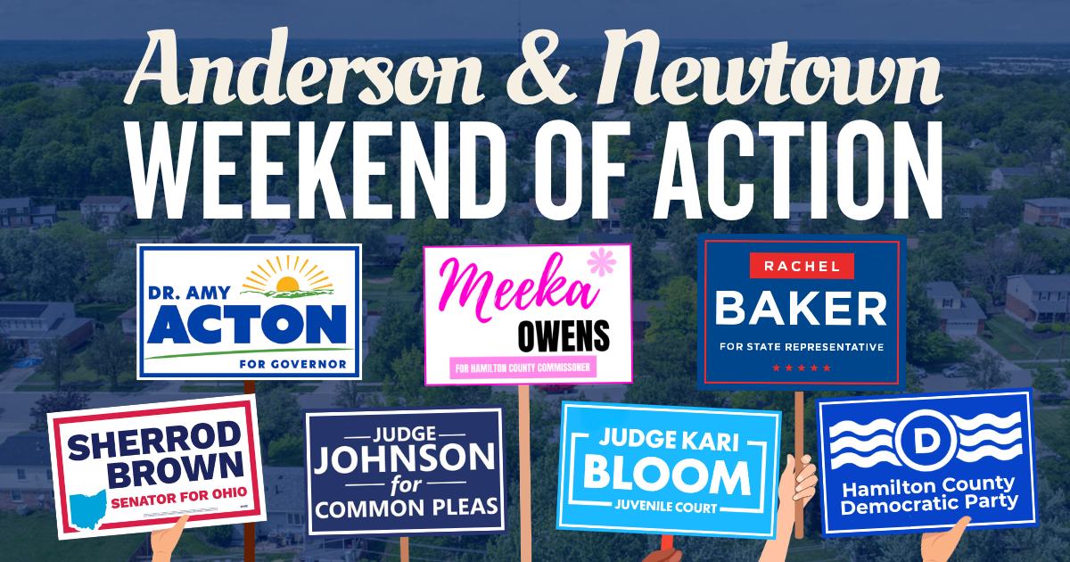 HCDP Anderson Township & Newtown Canvassing Weekend of Action!