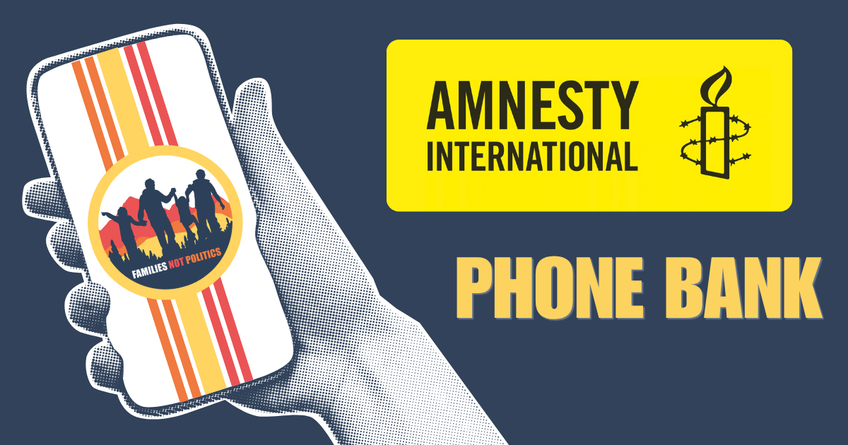 Amnesty International USA Virtual Persuasion Phone Bank