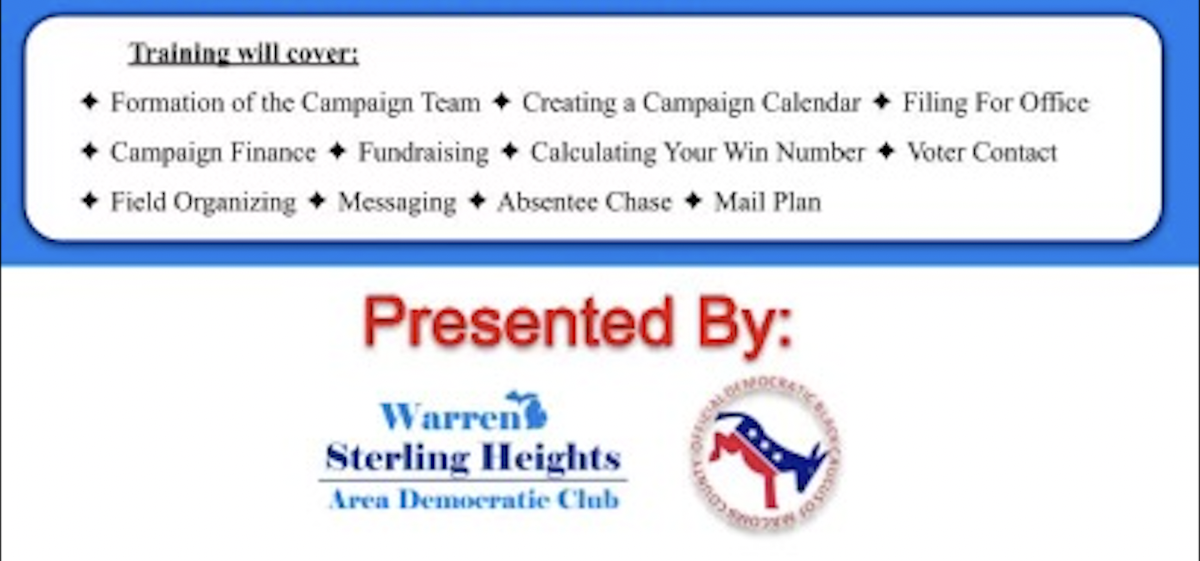 Advanced Campaign Training: Drafting & Implementing a Campaign Plan ...