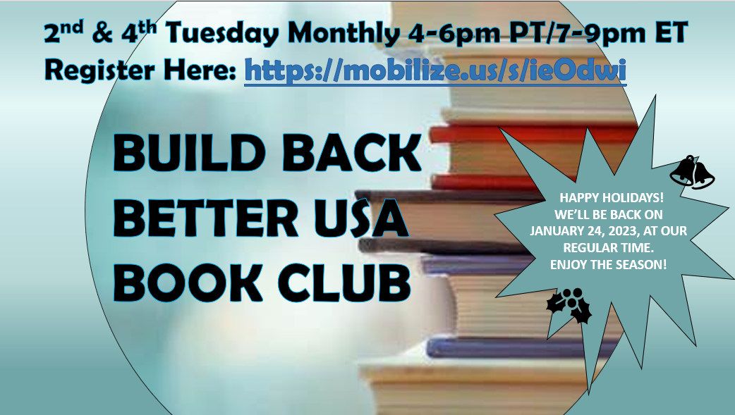 Build Back Better USA Book Club