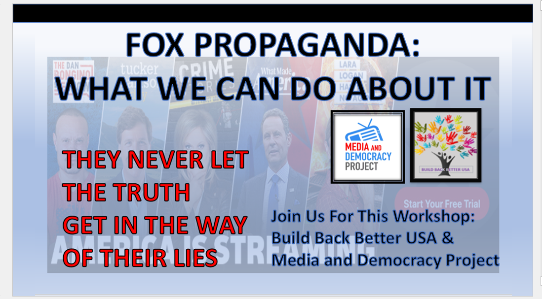Fox Action Project – What Activists Can Do To Fight Disinformation