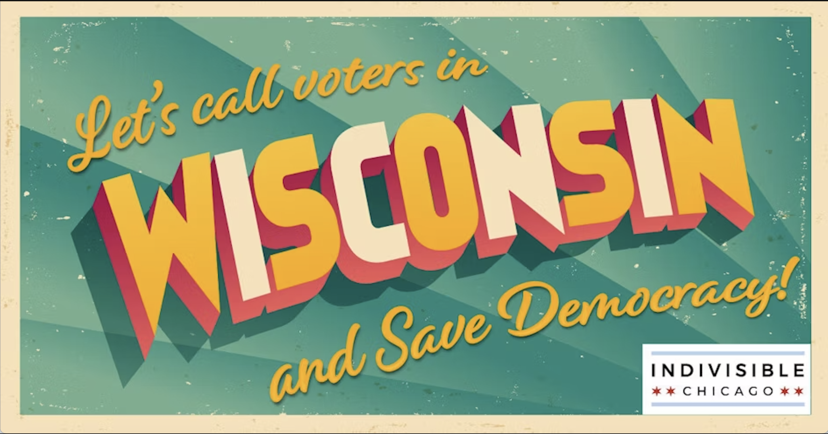 Voter contact is the way we'll win in 2024, and phone banking is a big, big part of that. Working the phones gets us to distant corners of Wisconsin where we can have the most impact. And it reaches more voters per shift than any other method. Indivisible Chicago phone banks attract volunteers from New York to California because we've designed them to be easy and satisfying for veterans and first-timers alike. We provide complete training, extensive background resources, one-on-one support, and a hardy, enthusiastic band of volunteers who will welcome you in and share their experience.