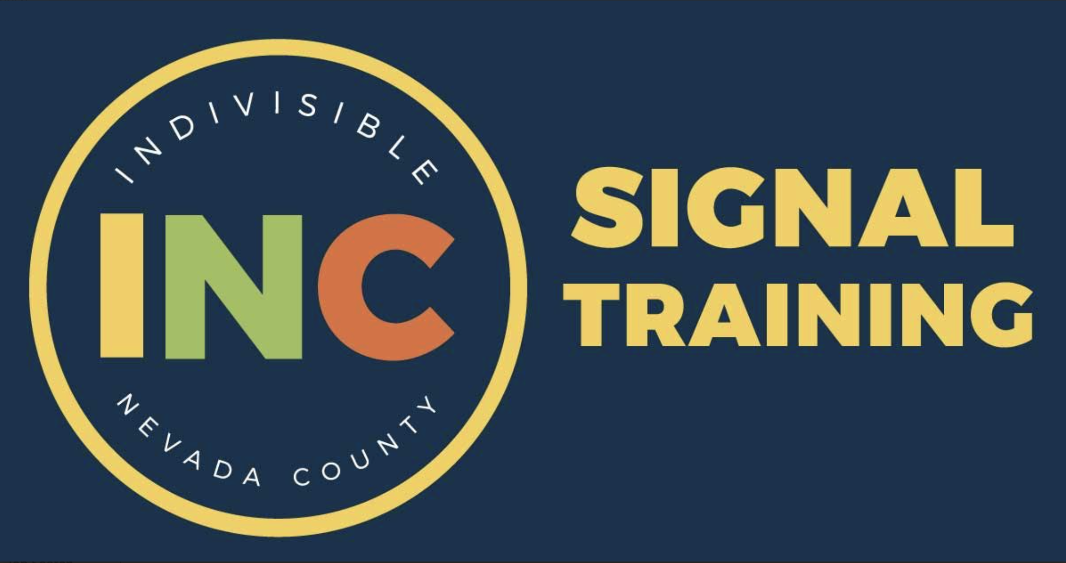 Training in Person for Signal--Indivisible @ Madeline Helling Library