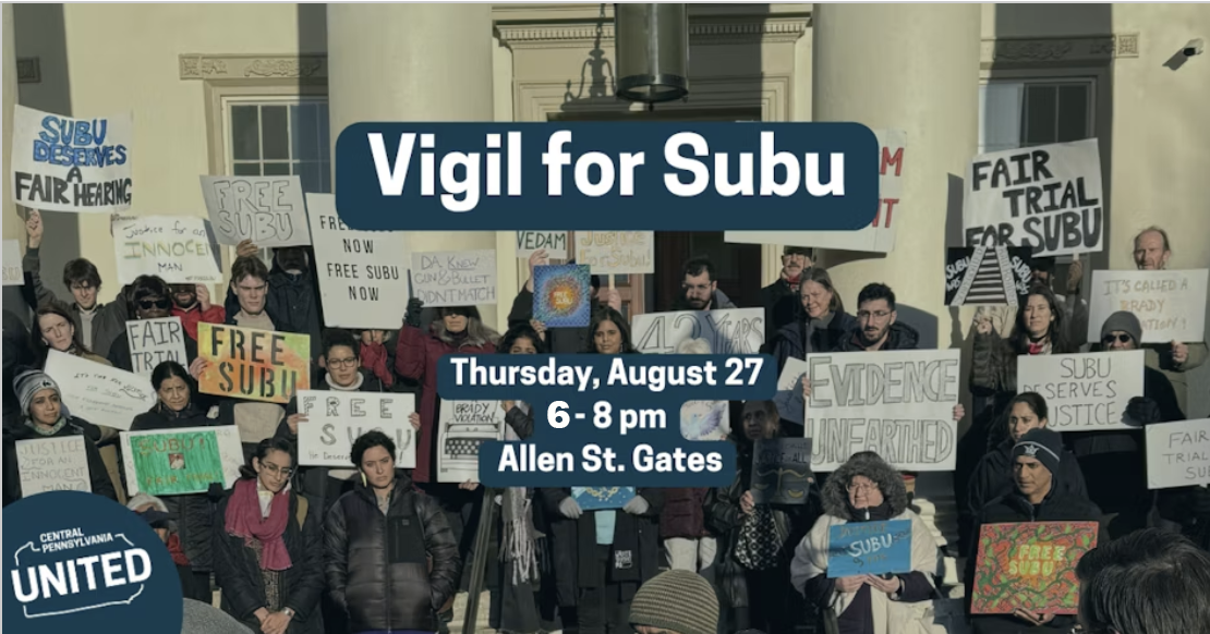 CPAU Vigil for Subu