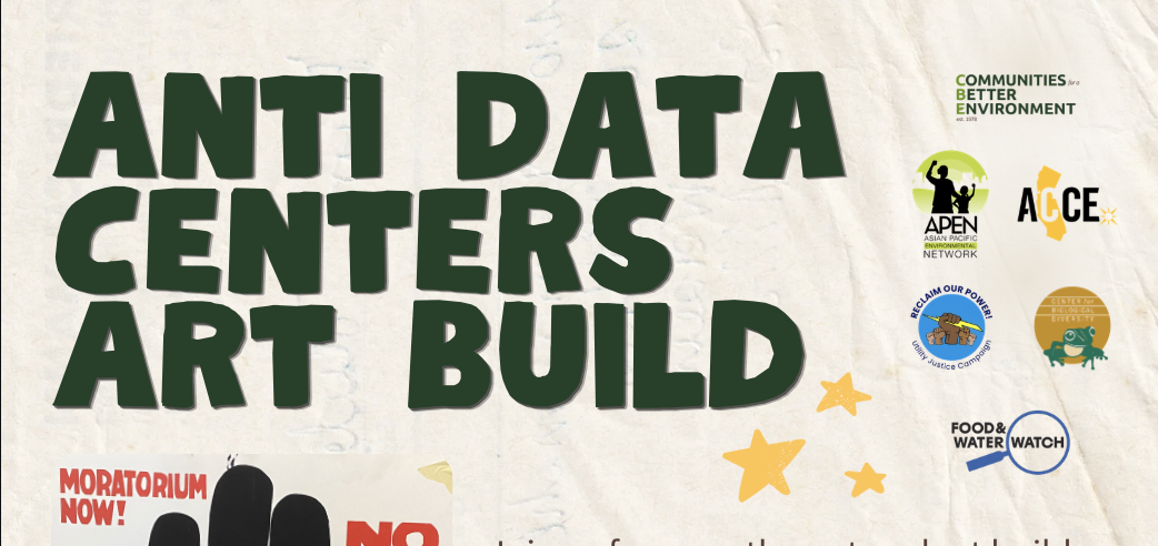 Richmond, CA: Anti-Data Centers Art Build