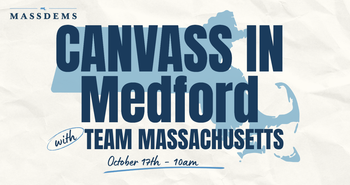 Canvass with Team Massachusetts in Medford! image