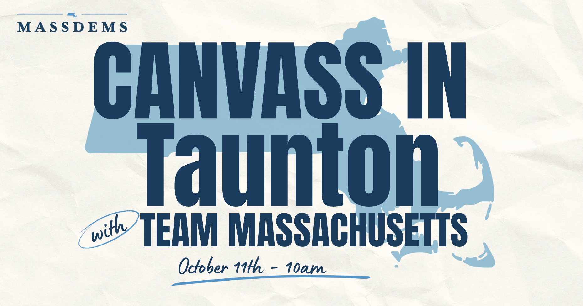 Canvass with Team Massachusetts in Taunton! image