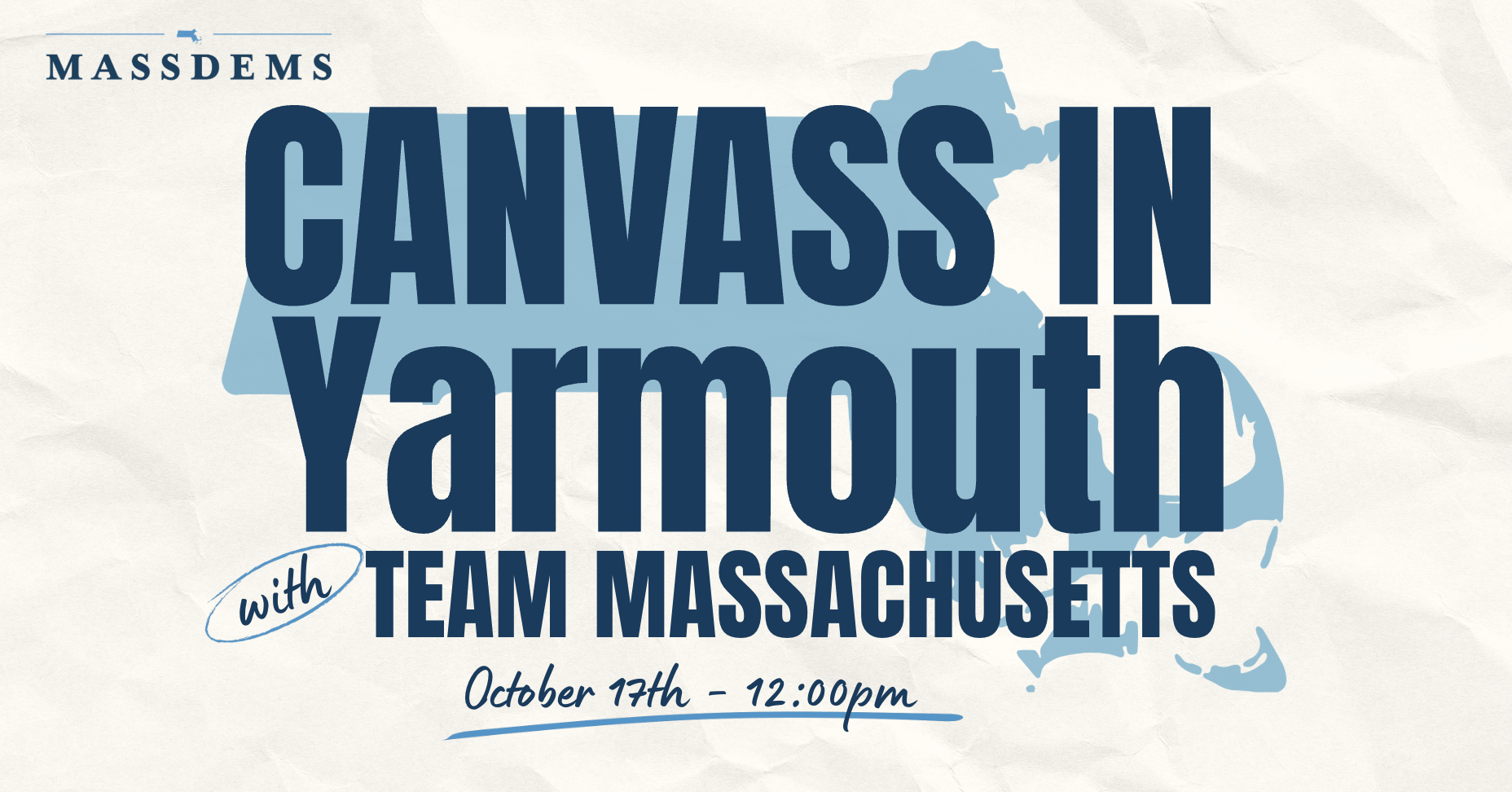 Canvass with Team Massachusetts in Yarmouth! image