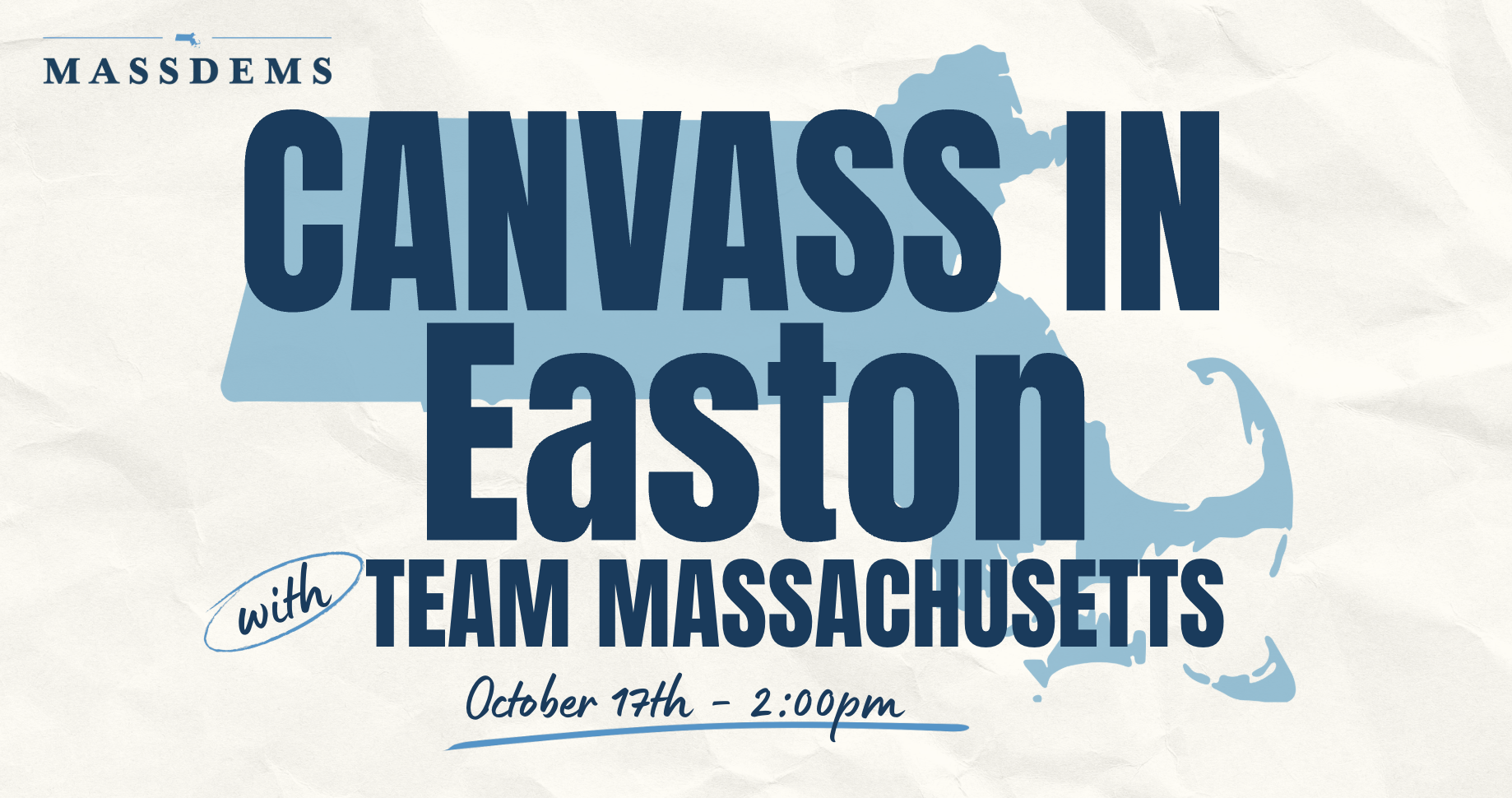 Canvass with Team Massachusetts in Easton! image