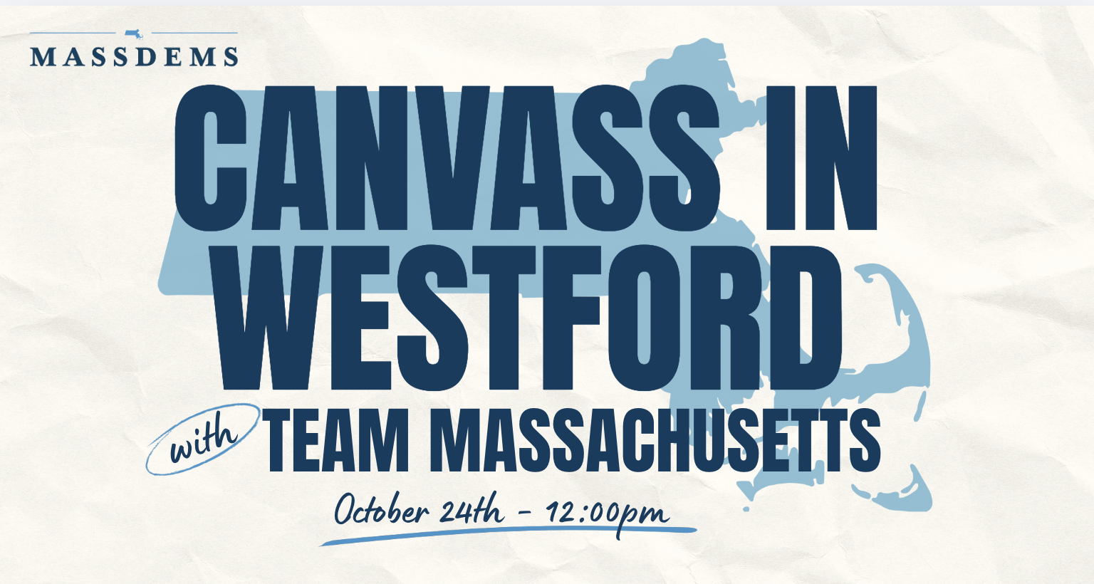 Canvass with Team Massachusetts in Westford! image