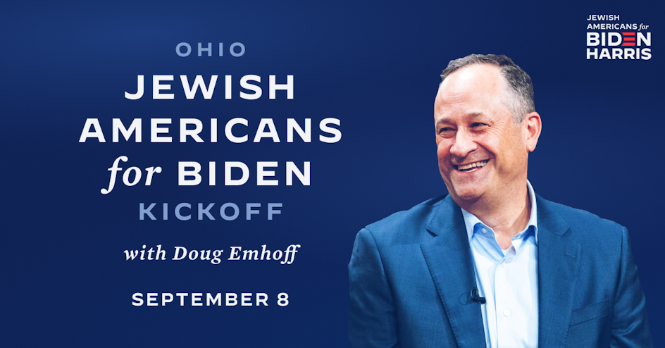 Join Doug Emhoff For Ohio Jewish Kickoff Michigan Jewish Democrats