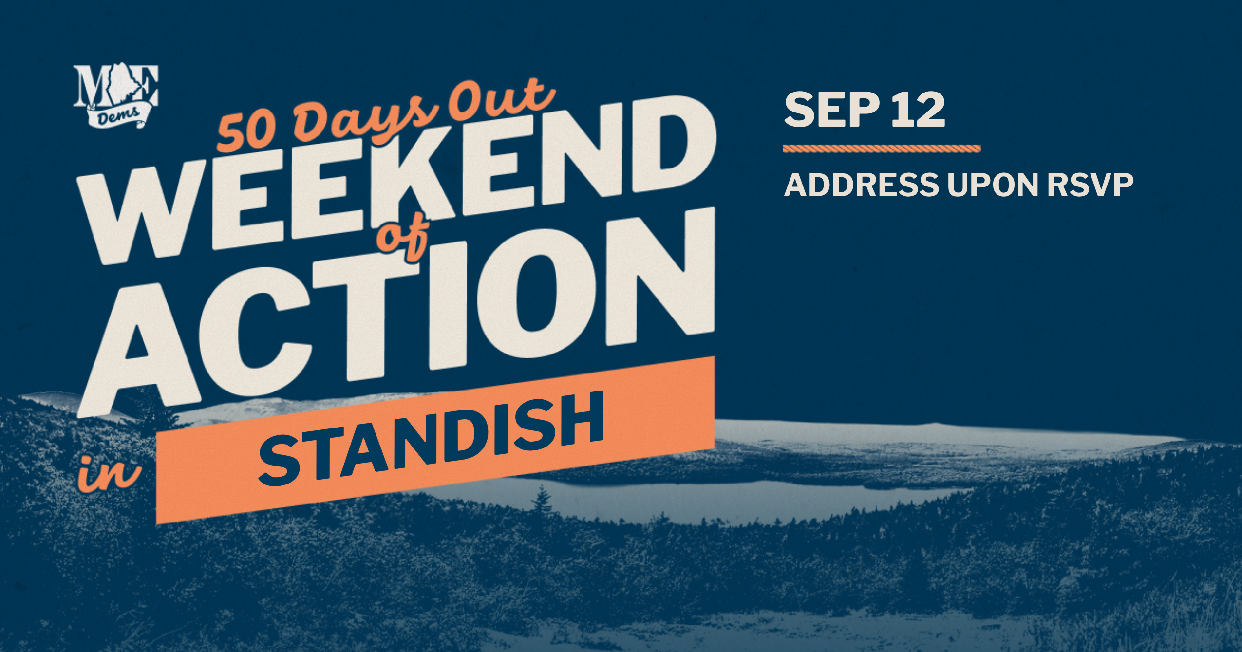 Standish Weekend Canvass! Weekend of Action image