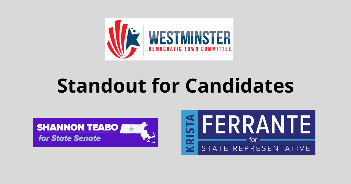 Standout/Parade for Candidates Krista Ferrante and Shannon Teabo image