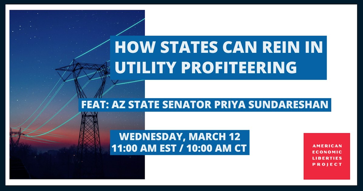 State Can Project Virtual Workshop: How States Can Rein In Utility Profiteering ...