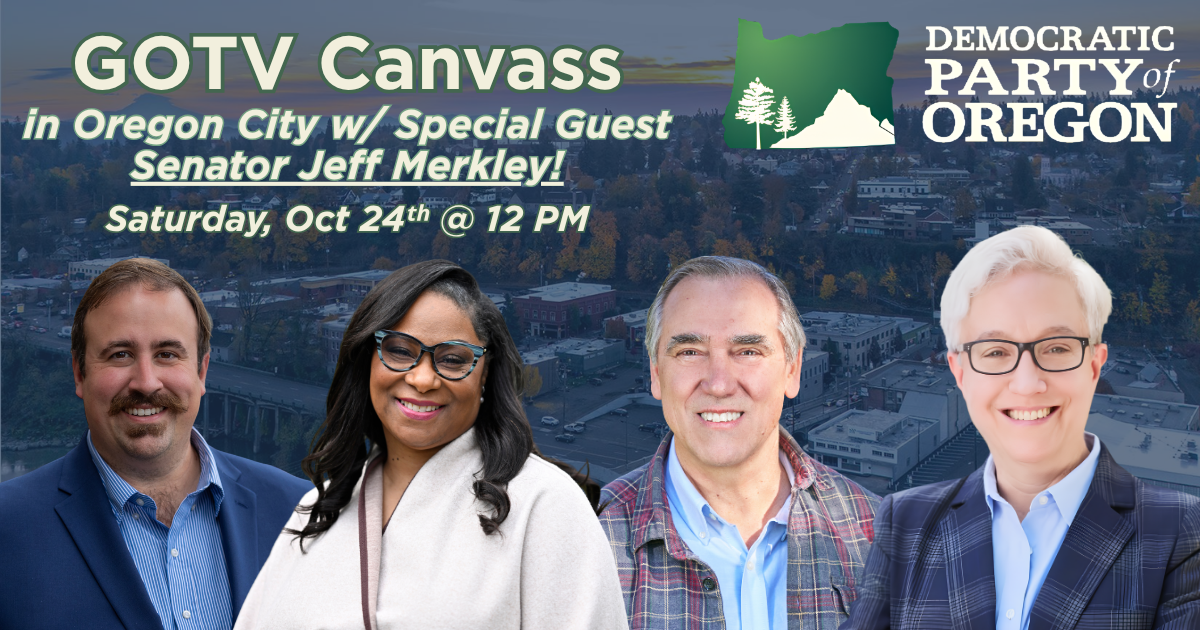 FINAL 10 GOTV Canvass w/ Michael Sugar for State House w/ Special Guest Senator Jeff Merkley image