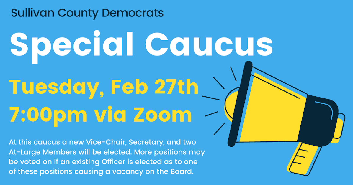 Sullivan County Special Caucus · The NH Democratic Party