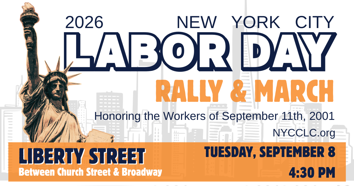 New York City Labor Day Rally & March