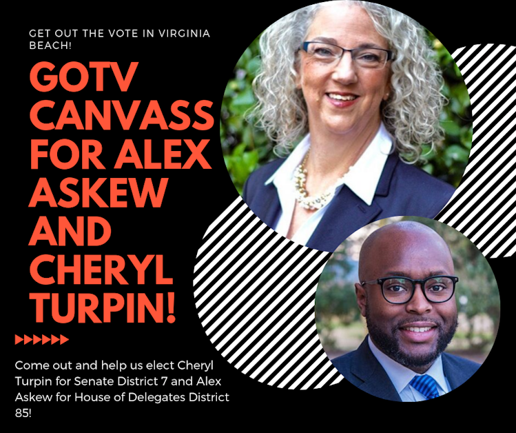 Get Out the Vote for Alex Askew and Cheryl Turpin in Virginia Beach ...