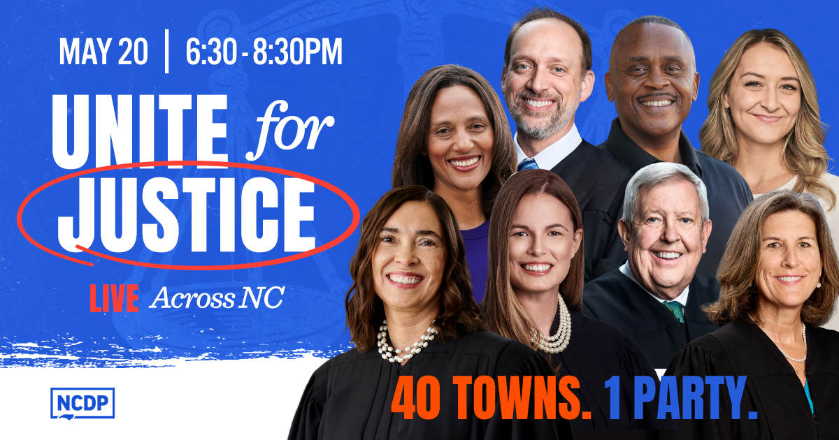 Unite for Justice: Live Across NC (via Zoom)