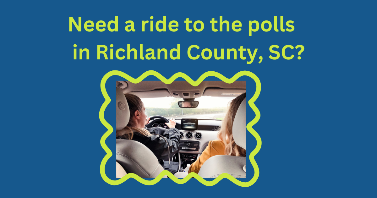 Do you need a ride to the polls? image