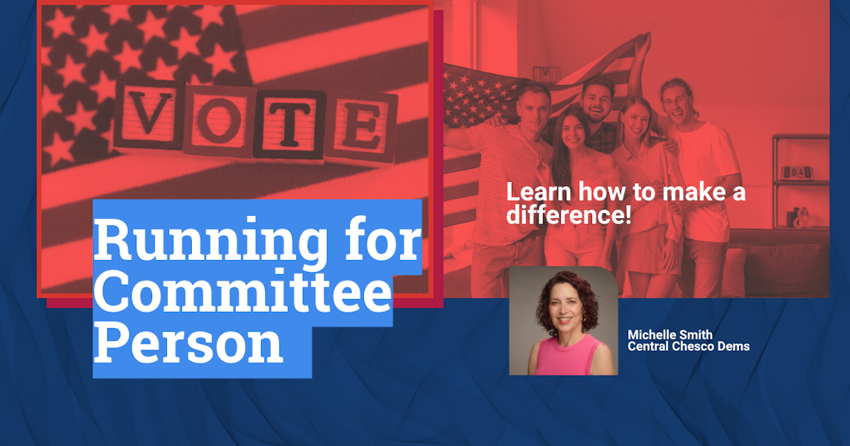 Running for Committee Person- In Person · Mobilize
