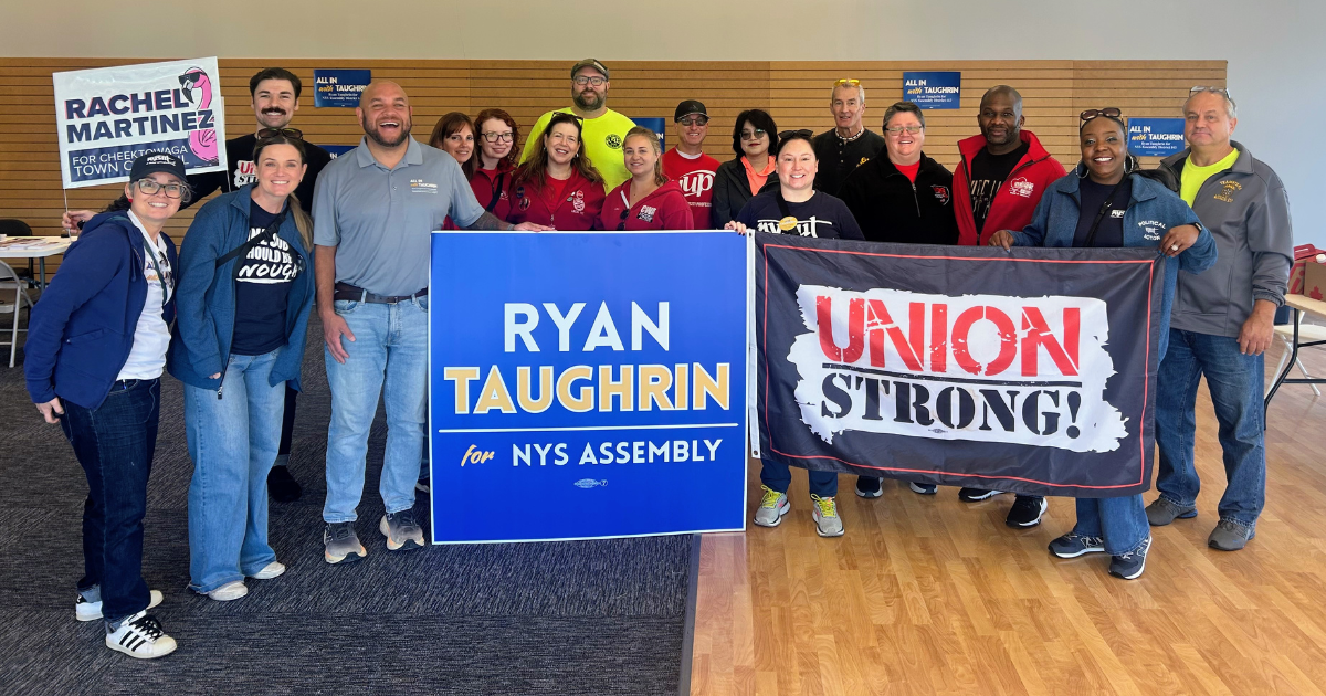 WNYALF Phone Banks for Ryan Taughrin! 📞