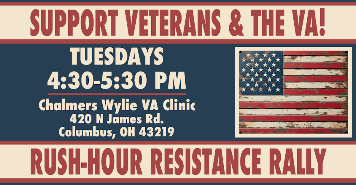 Support Veterans Rush Hour Rally · Mobilize