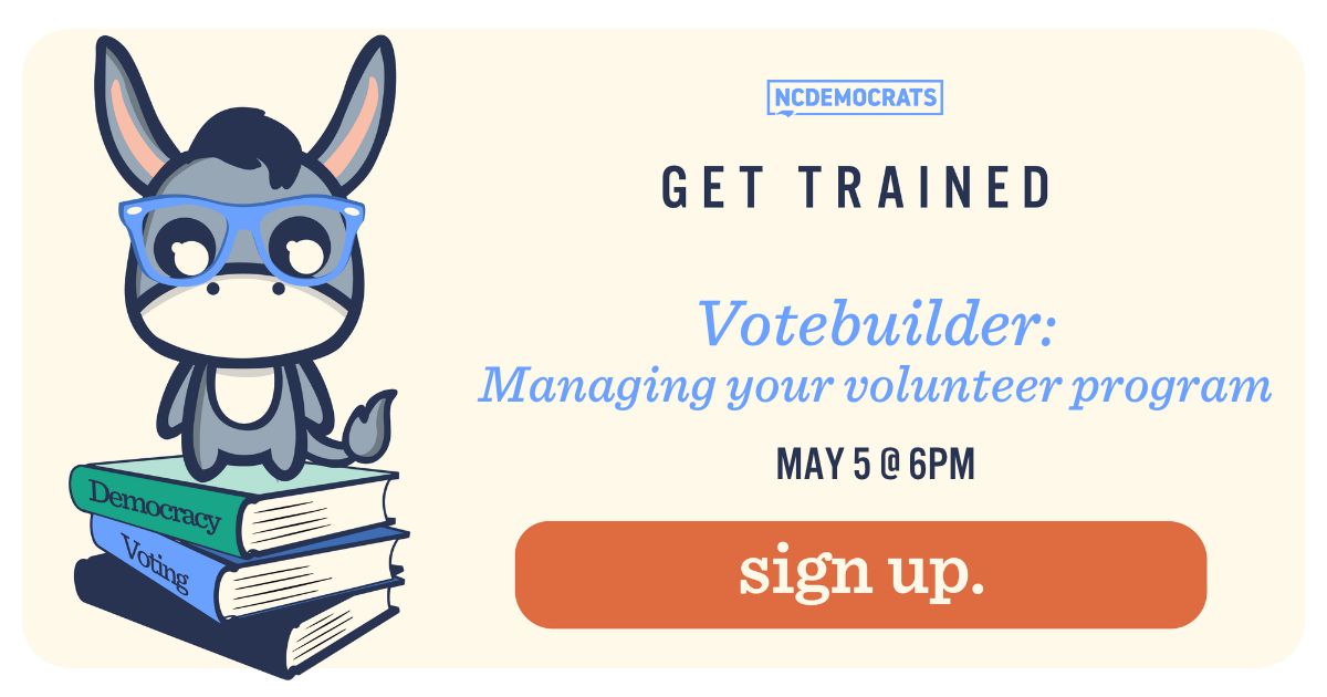 VoteBuilder — Managing your volunteer program