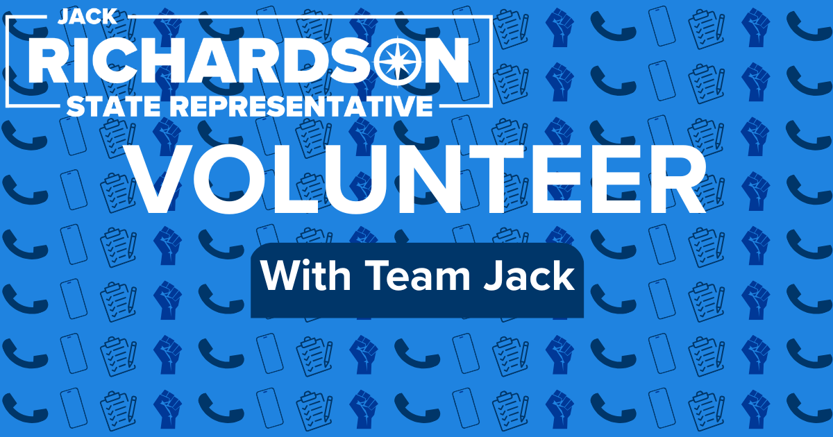 Volunteer for Jack Richardson! image