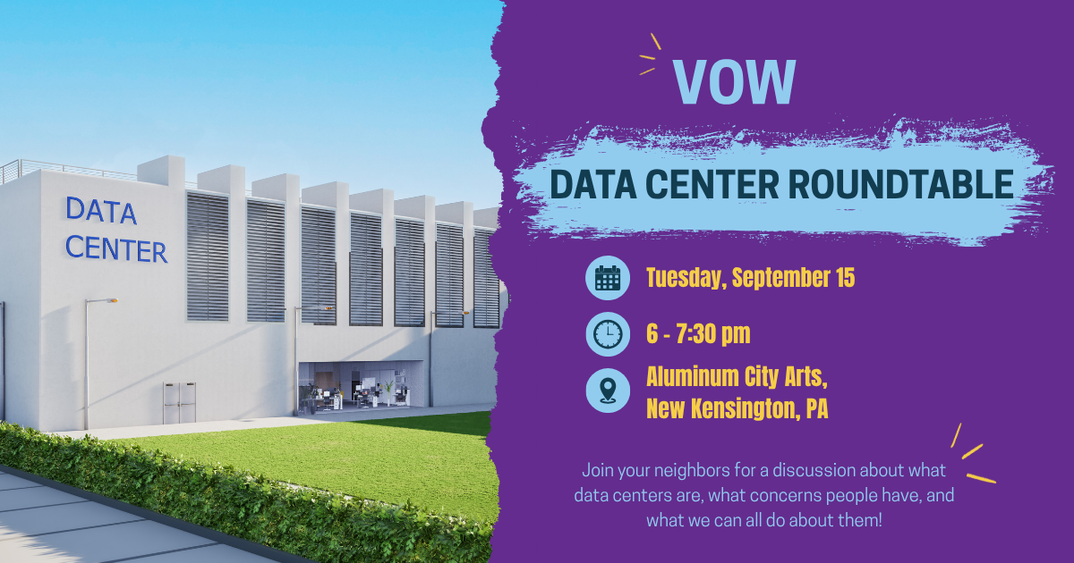 VOW Data Center Roundtable