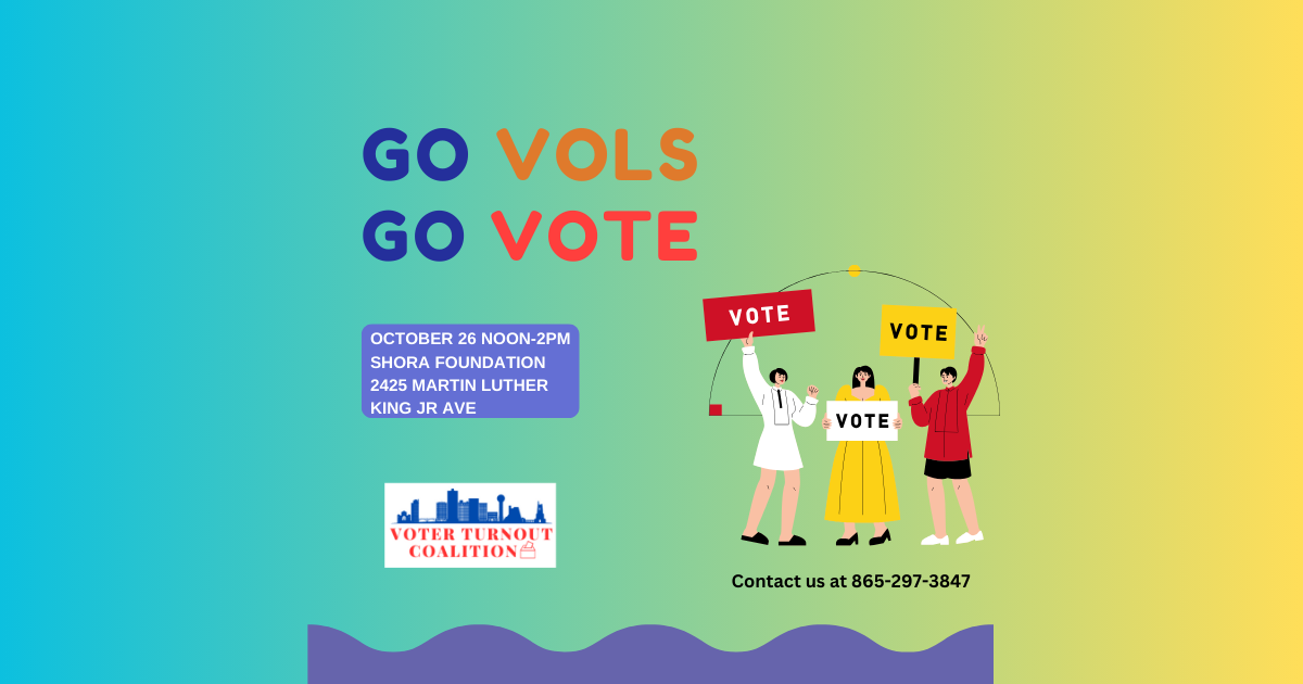Voter Turnout Coalition: Go Vols, Go Vote! · Mobilize