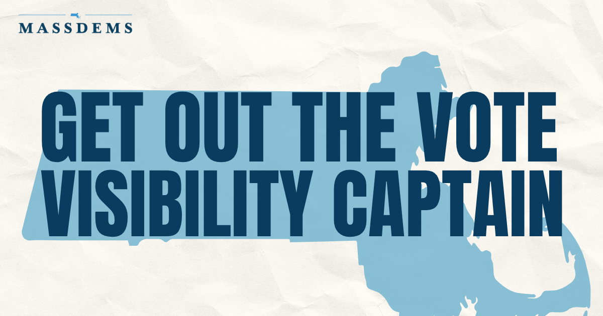 Get Out The Vote: Visibility Captain image